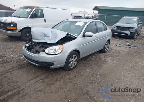 2010 Hyundai Accent Gls from USA, damaged, VIN KMHCN4ACXAU487812